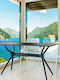 Air Outdoor Dinner Free Standing Table with Wood Surface and Polypropylene Frame Black 180x90x74cm