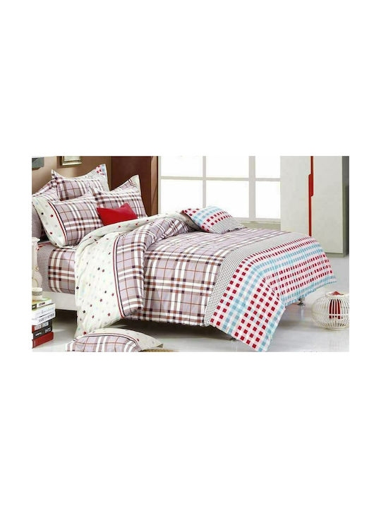 Palamaiki Set Kids Quilt Semi Double with Pillowcase Multicolour 260x170cm