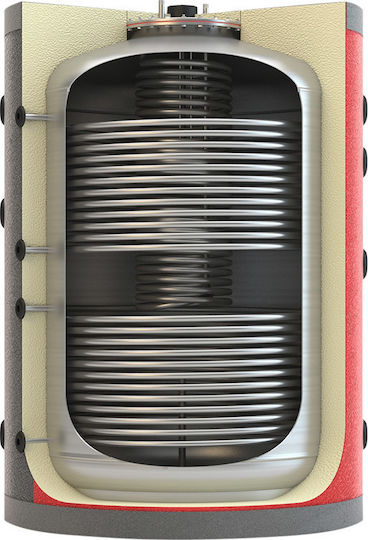 MasterSOL BUFi1-2 Rezervor de inerție Inox 2000lt cu trei Schimbătoare