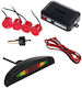 Car Parking System with Screen and 4 Sensors in Red Colour REDM1