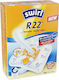 Swirl R22 Vacuum Cleaner Bags 4pcs Compatible with Rowenta Vacuum Cleaners