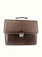 Leder Herrentasche Geldbörse Braun