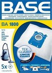 BASE BA1800 Σακούλες Σκούπας 5τμχ Συμβατή με Σκούπα AEG / Electrolux / Philips