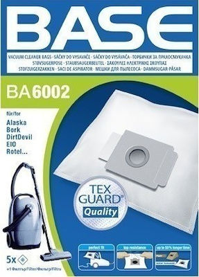 BASE BA6002 Saci de Aspirator 5buc Compatibil cu Aspirator Dirt Devil