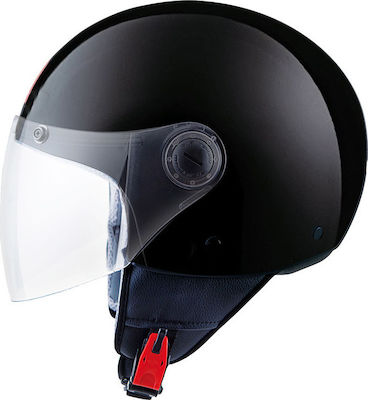 MT Street Black Gloss Motorradhelm Jet ECE 22.05 950gr MTH000KRA198