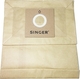 Singer Vacuum Cleaner Bags 5pcs Compatible with Vacuum Cleaner Singer