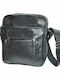 Leather Men's Bag Shoulder / Crossbody Black