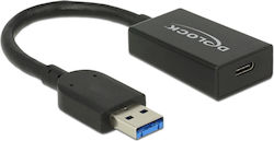 DeLock 65698 USB-A Männlich Zu USB-C Weiblich