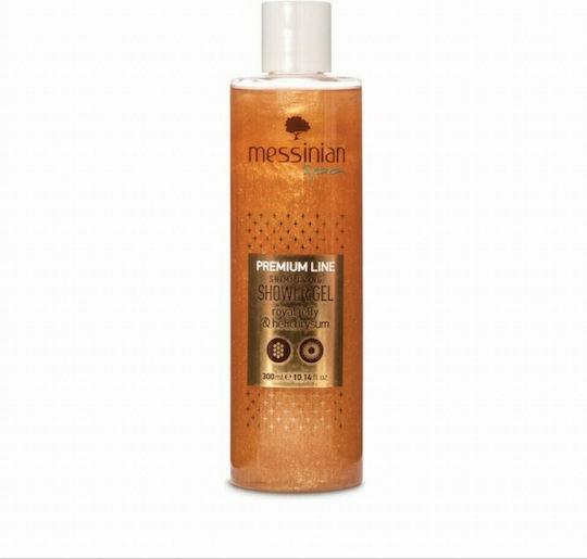Messinian Spa Premium Line Βασιλικός Πολτός και Ελ Αφρόλουτρο σε Gel με Μέλι Ενυδατικό 300ml