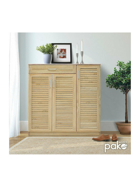Suport pentru pantofi Sante cu 11 Rafturi Sonoma L120xW37xH123cm