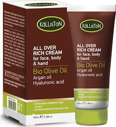 Kalliston Bio Olive Oil All Over Κρέμα Σώματος 100ml