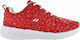 LA Gear Sunrise Sport Shoes Running Red