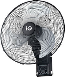 IQ MWF-20R Commercial Round Fan with Remote Control 130W 50cm with Remote Control Black MWF-20R