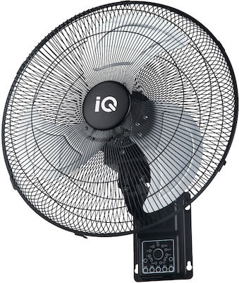 IQ MWF-20R Commercial Round Fan with Remote Control 130W 50cm with Remote Control Black MWF-20R