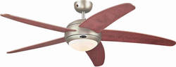 Westinghouse Bendan Ceiling Fan 132cm with Light and Remote Control Applewood