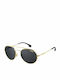 Carrera 131/S J5G/IR Men's Sunglasses with Gold Metal Frame and Black Lens 131/S J5GIR