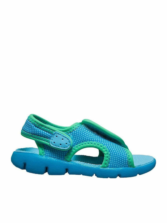 Nike Sunray Adjust 4 TD Kinder Badeschuhe Hellblau