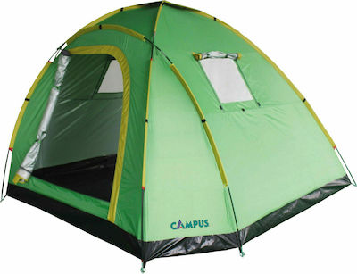 Campus Caledonia Summer Camping Tent Igloo Green for 5 People 240x280x175cm