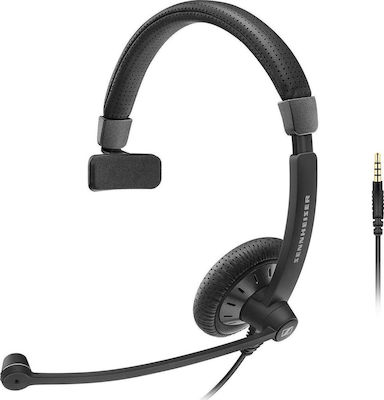 Sennheiser SC-45 Auf dem Ohr Multimedia-Headsets mit Mikrofon und Verbindung 3,5 mm Klinke