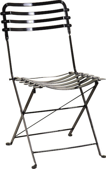 Zappeion Chair Metallic 3793 Agalvanist 43x57x83cm