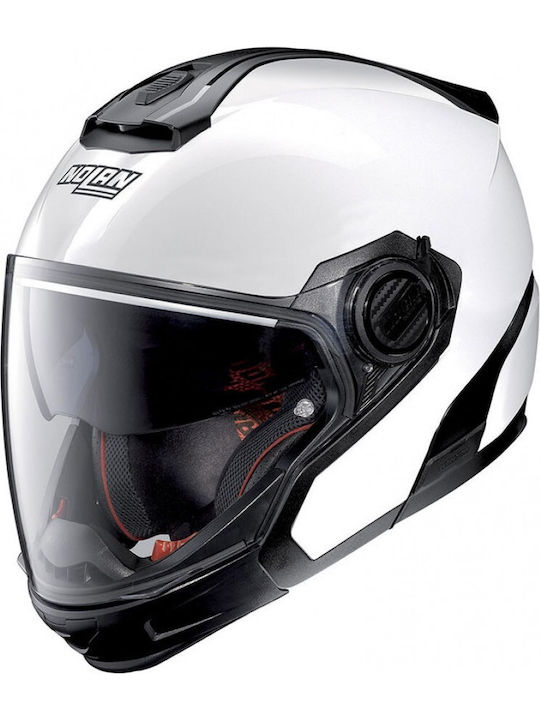 Nolan N40-5 GT Special N-Com 15 Pure White Motorradhelm Modular ECE 22.05 1250gr