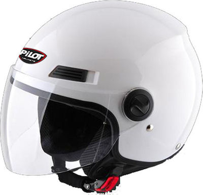 Pilot Fazer White Motorradhelm Jet ECE 22.05 900gr PIL000KRA06