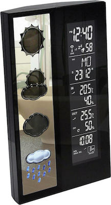 Technoline WS 6650 Wireless Digital Weather Station Tabletop Black