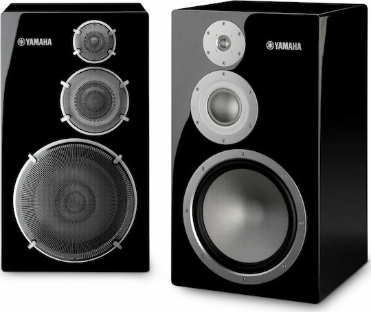 Yamaha NS-5000 Pereche Boxe Hi-Fi Bookself 600W 3 Nr. de șoferi L39.5xA38.1xÎ69cm. Negru