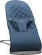 BabyBjorn Χειροκίνητο Relax Μωρού Bliss Cotton Midnight Blue για Παιδί έως 13kg