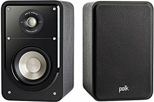 Polk Audio Signature S-15 Pair of Hi-Fi Speakers Bookself 100W 2 No of Drivers W19.05xD26.04xH30.48cm. Black