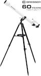 Bresser Τηλεσκόπιο Διοπτρικό Classic 60/900 Az Lens με Υποδοχή για Smartphone Camera