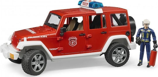 Bruder Jeep Wrangler Unlimited Rubicon Fire Engine Car 1:16 Fire Truck For 3+ Years