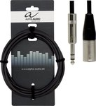 Alpha Audio XLR male to 6.3mm male 6m Cable (190.717)