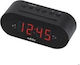 Audioline AV-311 Tabletop Digital Clock with Alarm & Radio