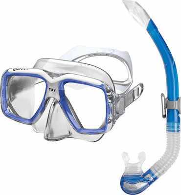 Mares Ray Set Clear Blue