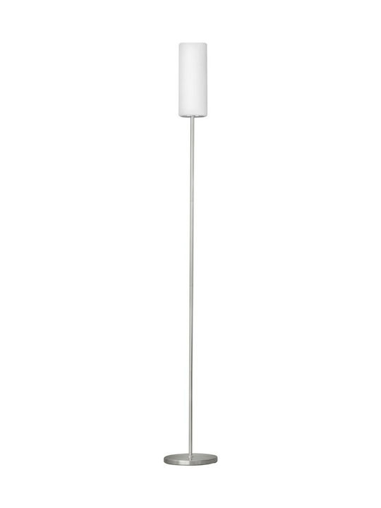 Eglo Troy Floor Lamp H153xW20cm. with Socket for Bulb E27 White