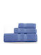 Nef-Nef Homeware Πετσέτα Σώματος Status 70x140εκ. Blue Βάρους 500gr/m²