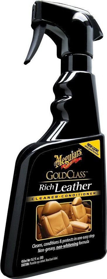 Meguiar's G10916 Gold Class Rich Leather Cleaner & Conditioner - 15.2 oz.