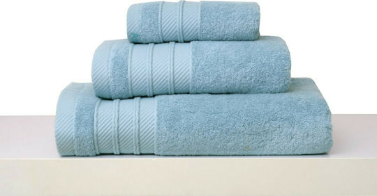 Anna Riska Πετσέτα Χεριών Soft 30x50εκ. Sky Blue Βάρους 600gr/m²