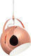 Aca Μοντέρνο Κρεμαστό Φωτιστικό Μονόφωτο Μπάλα με Ντουί E27 σε Μπρούτζινο Χρώμα