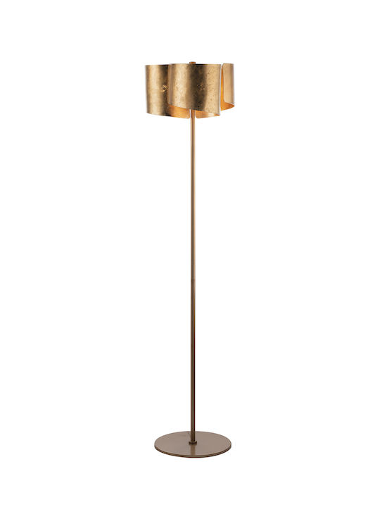 Fan Europe I-Imagine-PT-Oro Floor Lamp H182.2xW47cm. with Socket for Bulb E27 Gold I-IMAGINE-PT-ORO