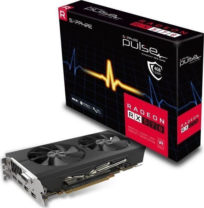 Sapphire Radeon RX 570 4GB Pulse 11266 04 20G Skroutz.gr