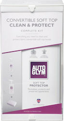 AutoGlym Lichid Protecție pentru Acoperă Convertible Soft Top Clean & Protect Complete Kit 500ml FABHOODKIT