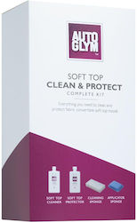 AutoGlym Υγρό Προστασίας για Κουκούλα Convertible Soft Top Clean & Protect Complete Kit 500ml