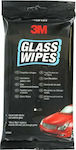 3M Glass Wipes Car Window Cleaning Wipes 25pcs