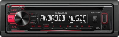 Kenwood KDC-11UR Ηχοσύστημα Αυτοκινήτου Universal 1DIN (USB/AUX) με Αποσπώμενη Πρόσοψη