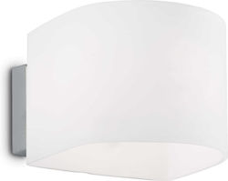 Ideal Lux Puzzle AP1 Φωτιστικό Τοίχου Λευκό 14x10x8εκ.