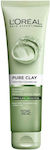 L'Oreal Paris Αφρός Καθαρισμού Pure Clay Purity για Λιπαρές Επιδερμίδες 150ml