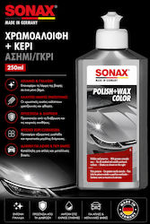 Sonax Color Paste + Silver Grey Wax 250ml Paint Polishing & Protection