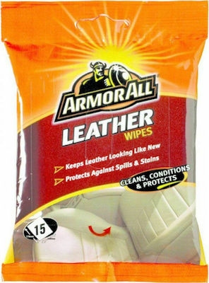 Armor All Кърпички За почистване за Кожени части Leather Wipes